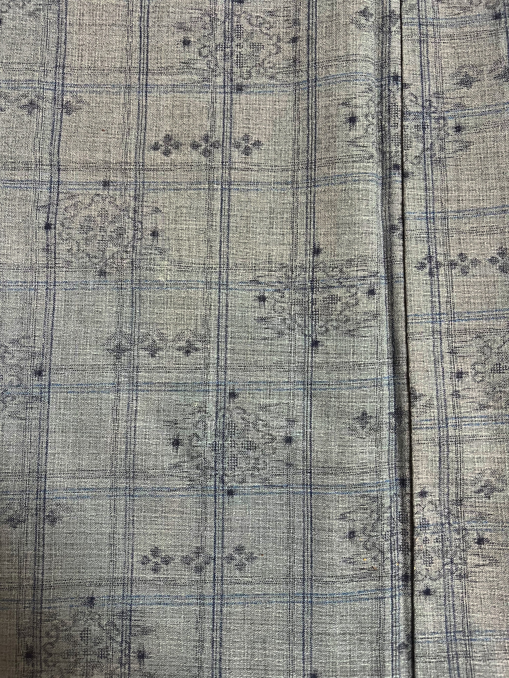 Men's Tsumugi Silk Kimono