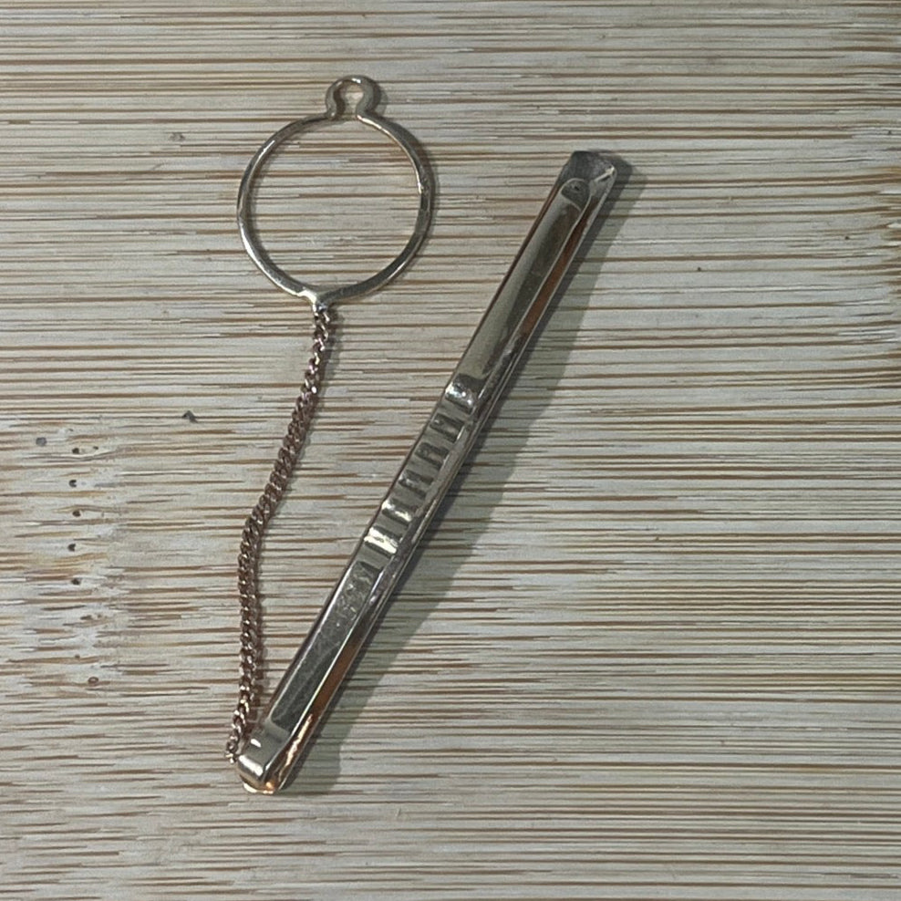 Vintage 14K Gold Tie Clip – made in USSR 585 Gold, 3.60 g