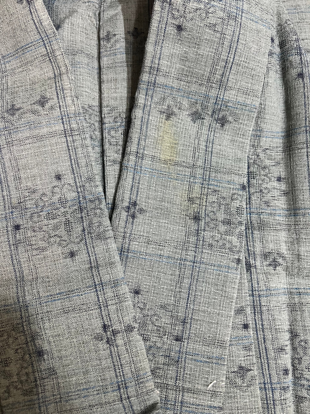 Men's Tsumugi Silk Kimono