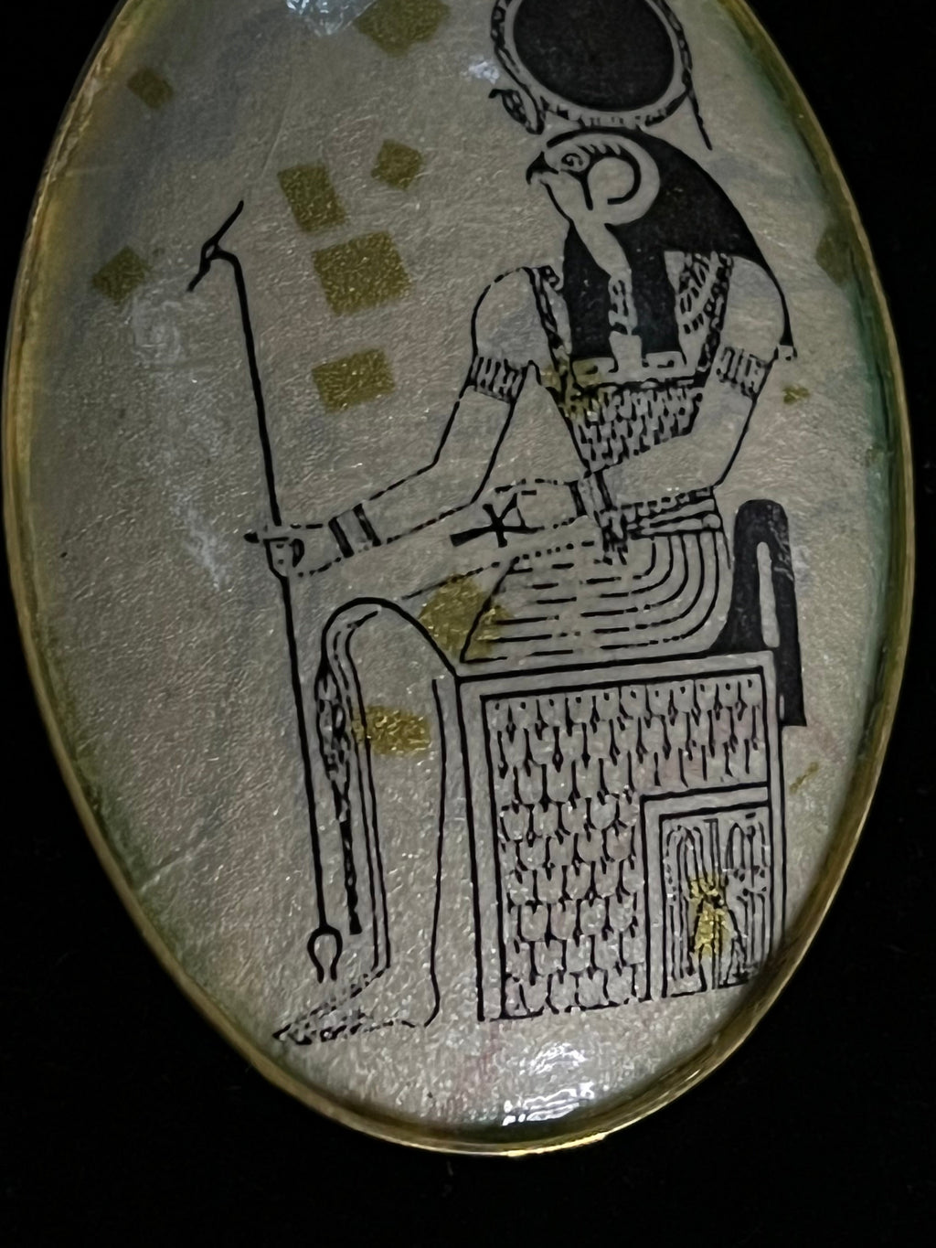 Egyptian Revival Brooch / Pendant