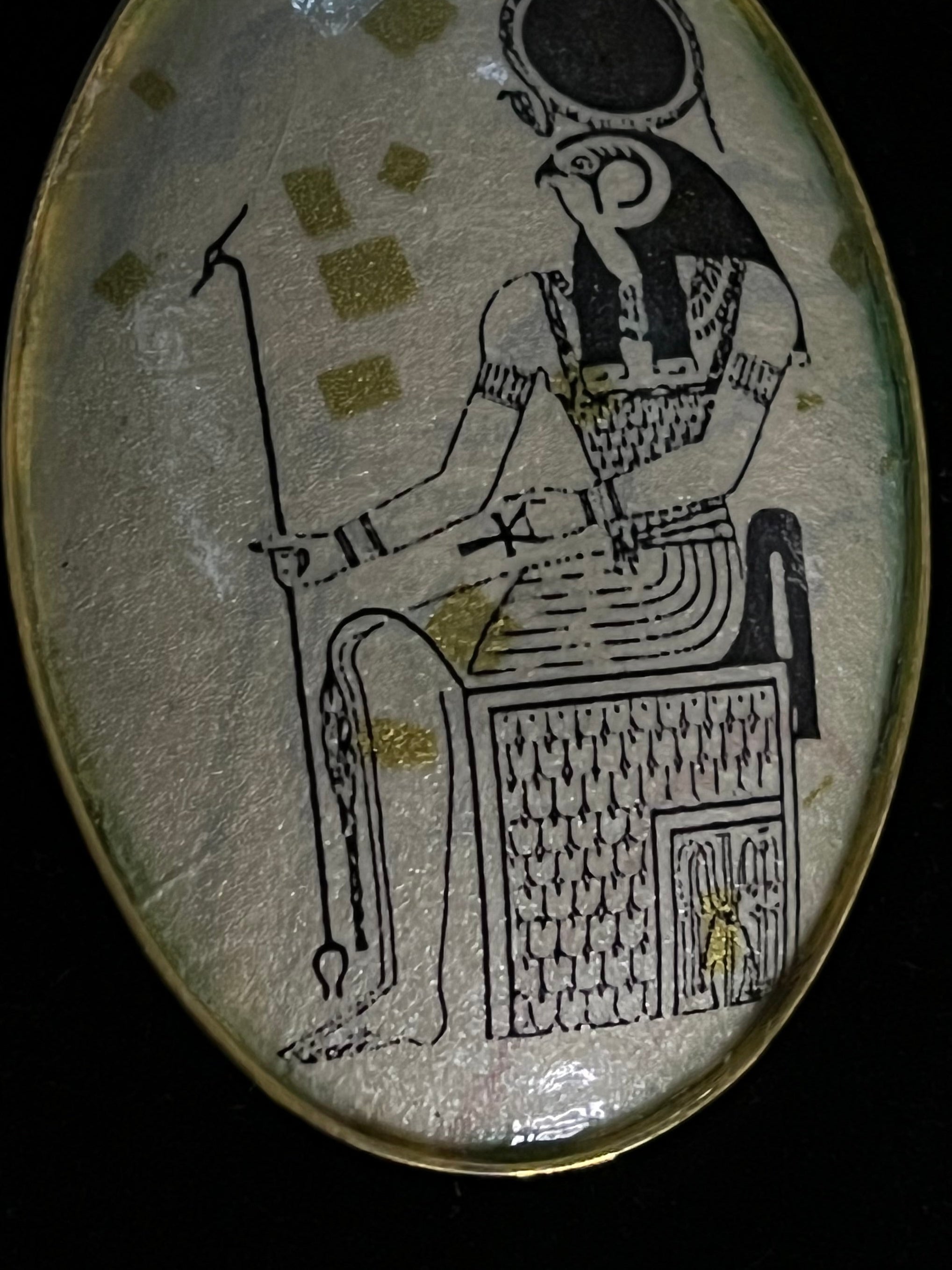Egyptian Revival Brooch / Pendant