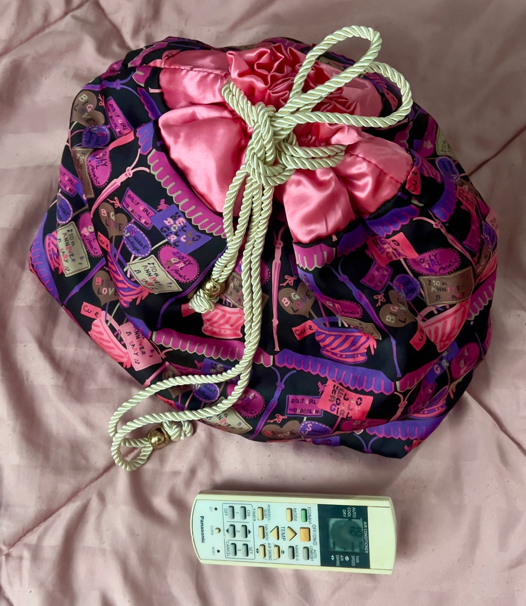 Dolly Girl by Anna Sui Satin Pouch Bag