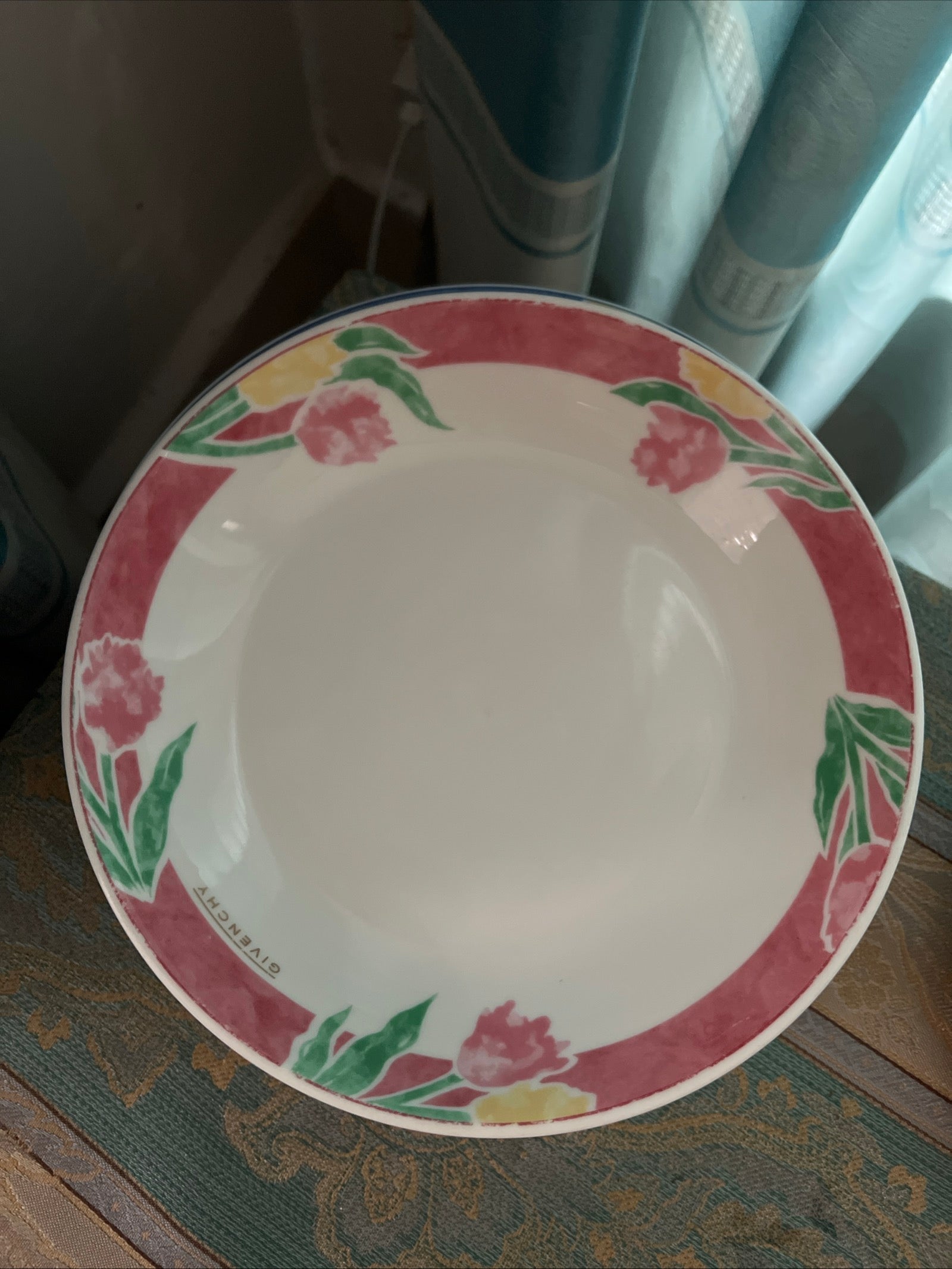 Vintage Givenchy Paris Porcelain Bowl Plate, Made in Japan
