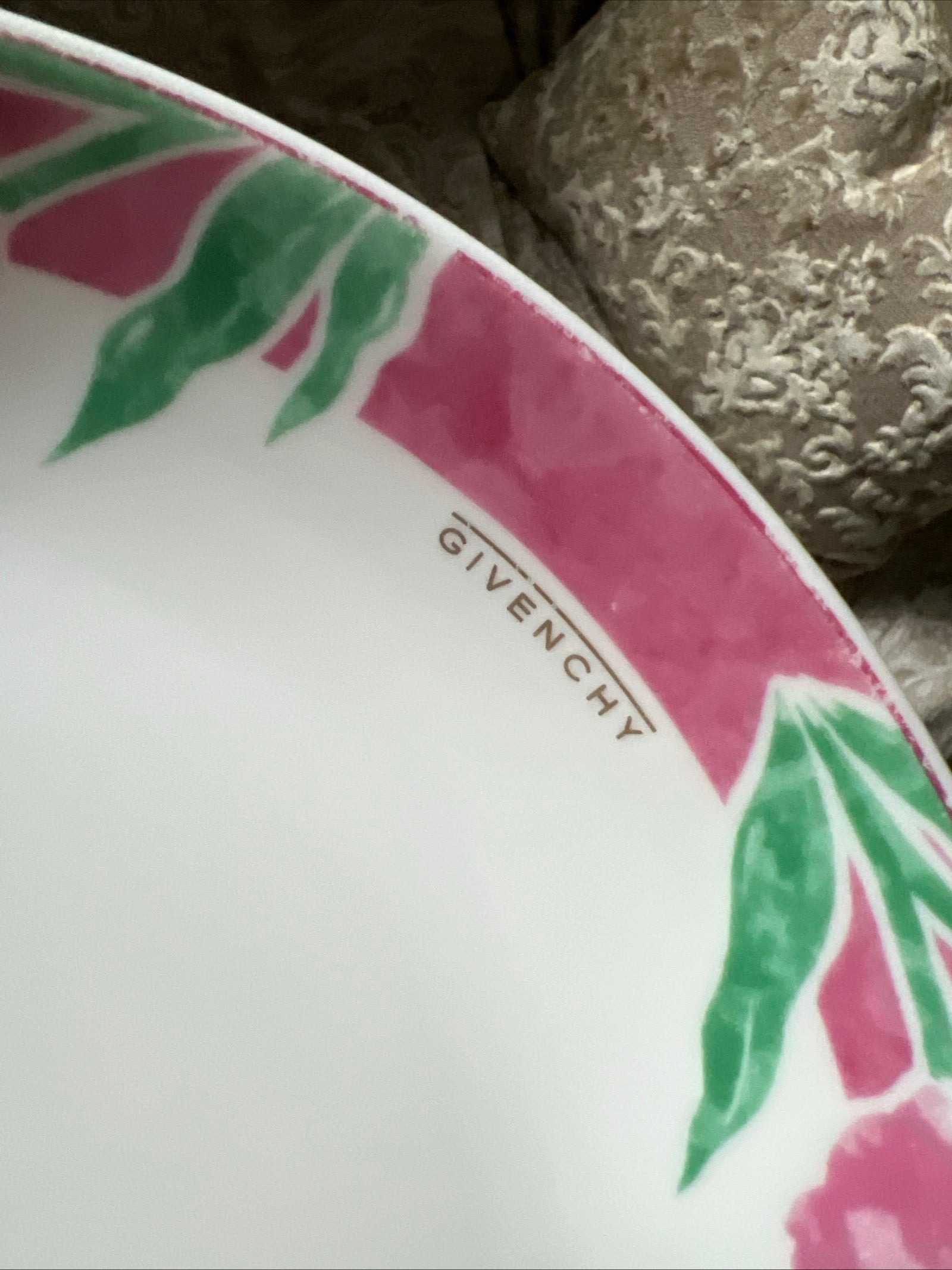 Vintage Givenchy Paris Porcelain Bowl Plate, Made in Japan